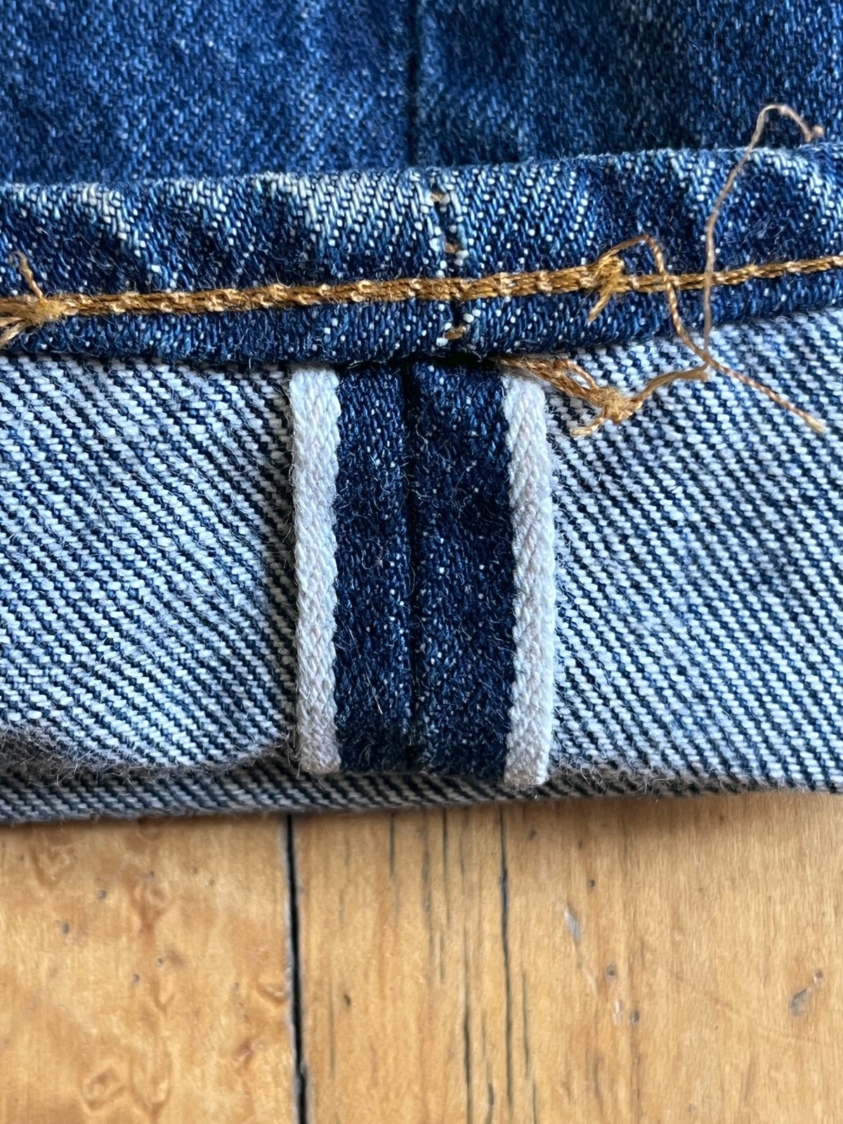 Vintage 1970s Levi’s 501XX Selvedge Denim Jeans Dark Wash Made in USA 30×32.25