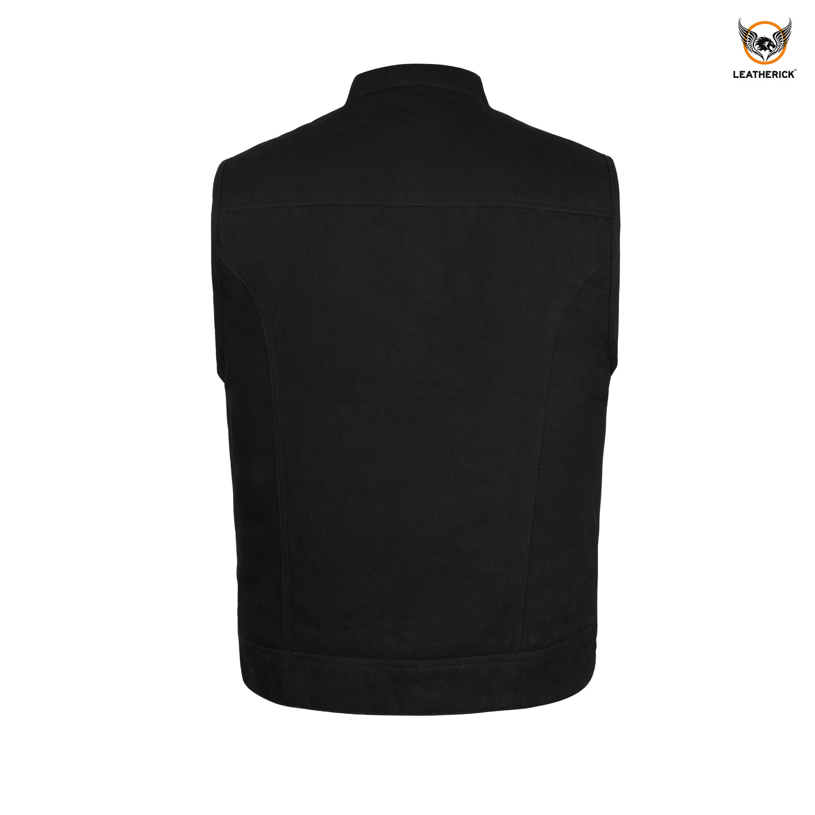 Men’s Jeans Waistcoats SOA Biker Denim Vest Slim Fit Retro Sleeveless Waistcoat