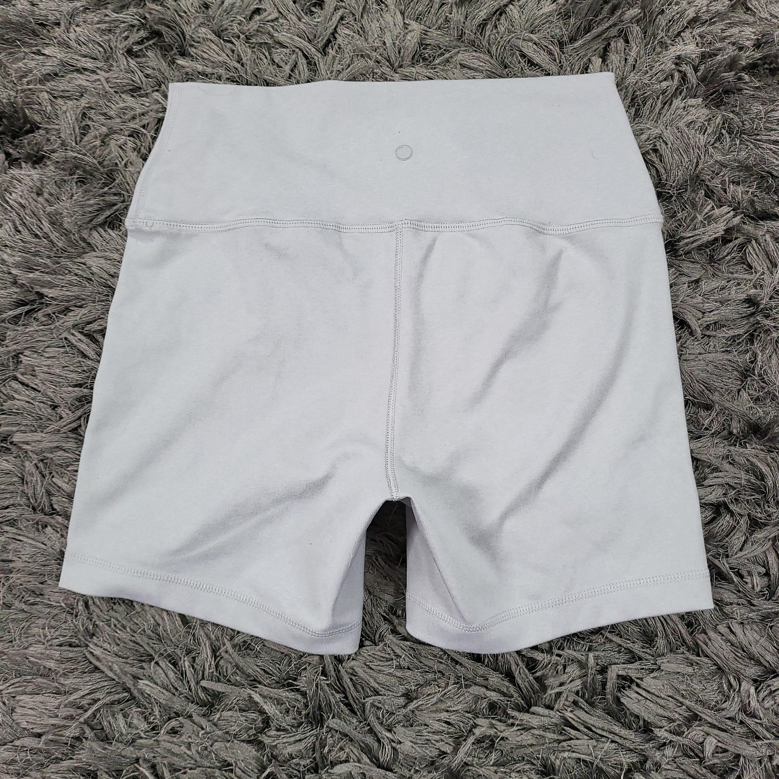 Yogalicious LUX Shorts Womens Large Gray Lux Everyday 5 Inch High Rise Biker