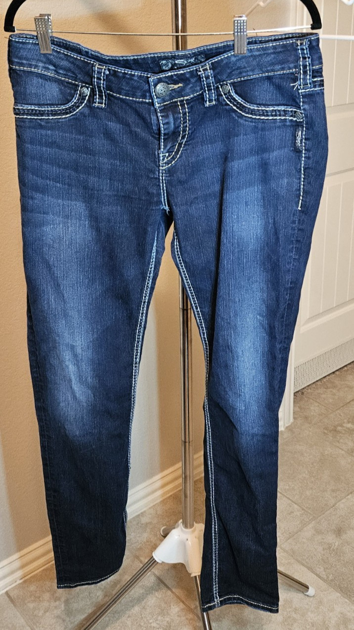 Silver Jeans Suki Jeggings Teen Girls Size W33/L31