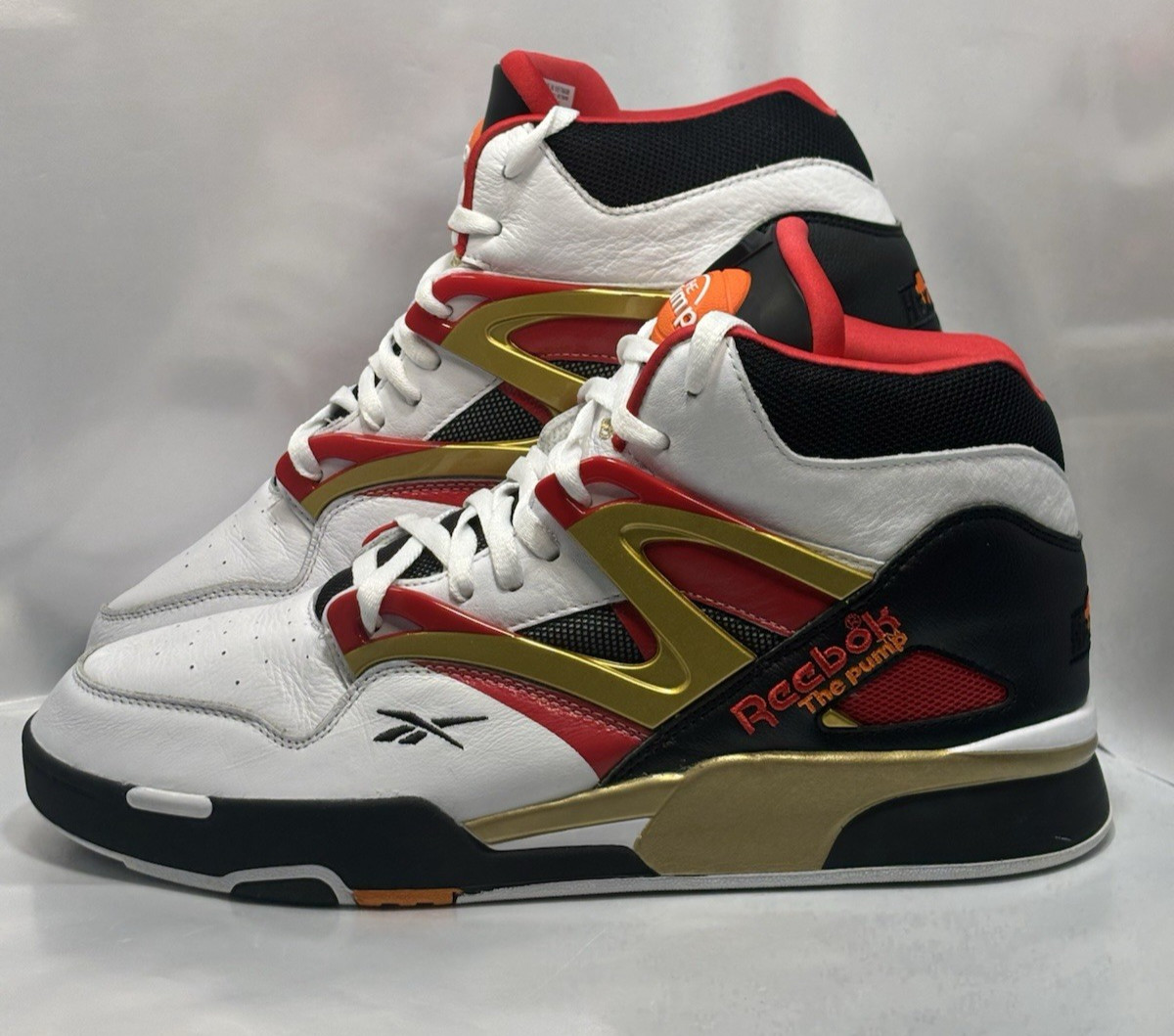 Reebok Pump Omni Zone II “United By Basketball/Atlanta” Red/White/Gold