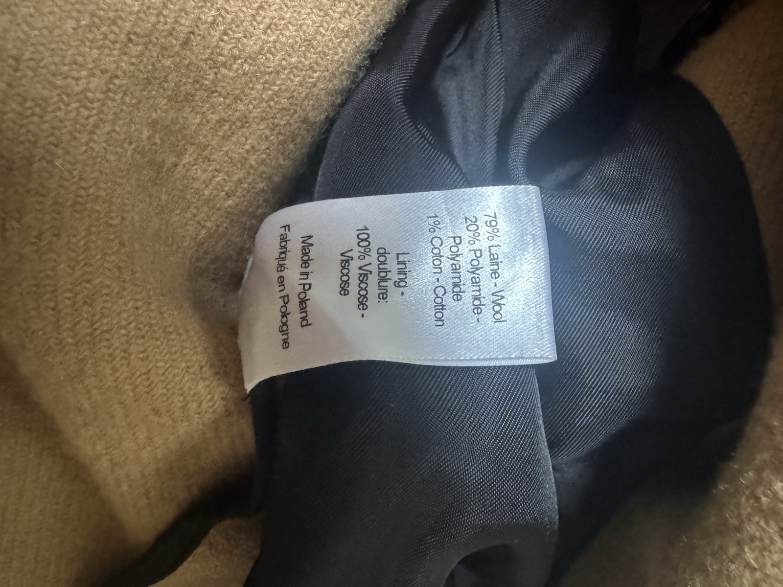 Joseph Double-Breasted Coat Wool Xs