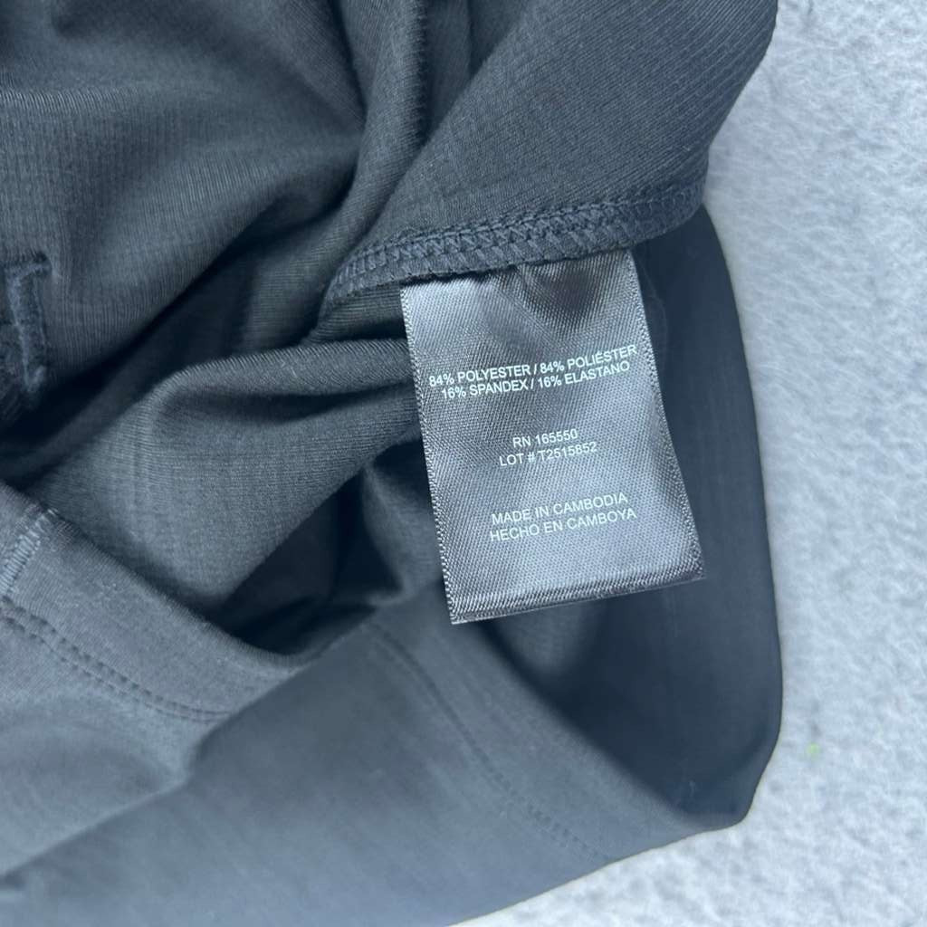 32 Degree Heat Jacket Womens Medium Black Full Zip Mock Neck Lightweight NWT