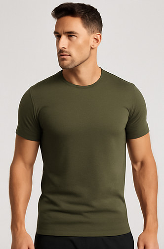 🔥 True Classic 7-Pack Crew Neck T-Shirts | Size M | + Bonus M.Green Tee