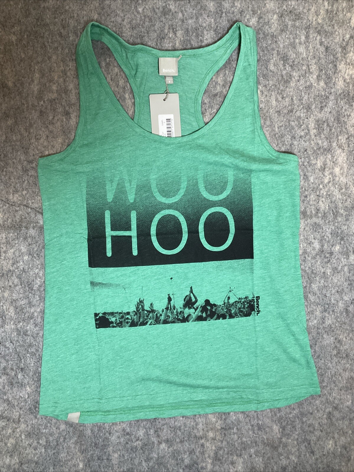 Bench Women Green “Woo Hoo” Tank Top XL