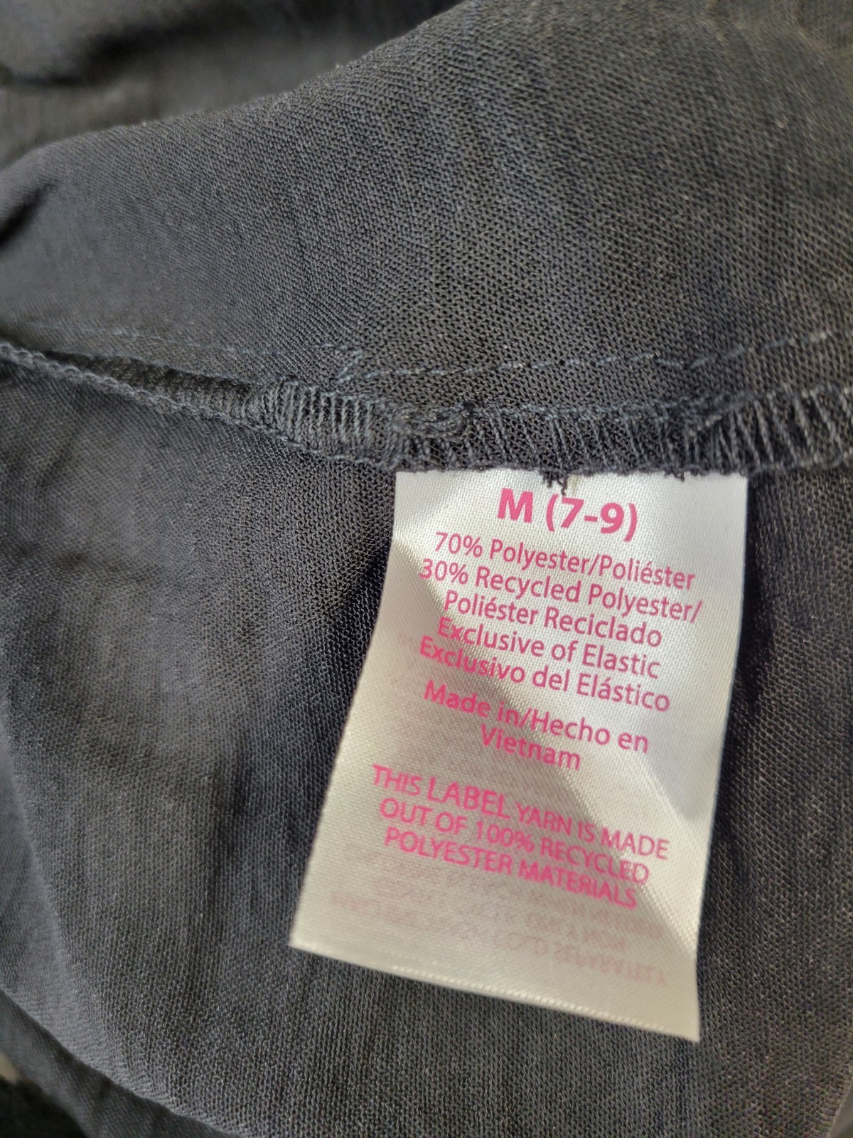 No Boundaries Juniors’ Tube Jumpsuit, 29” Inseam, Size M 7-9 Black Soot