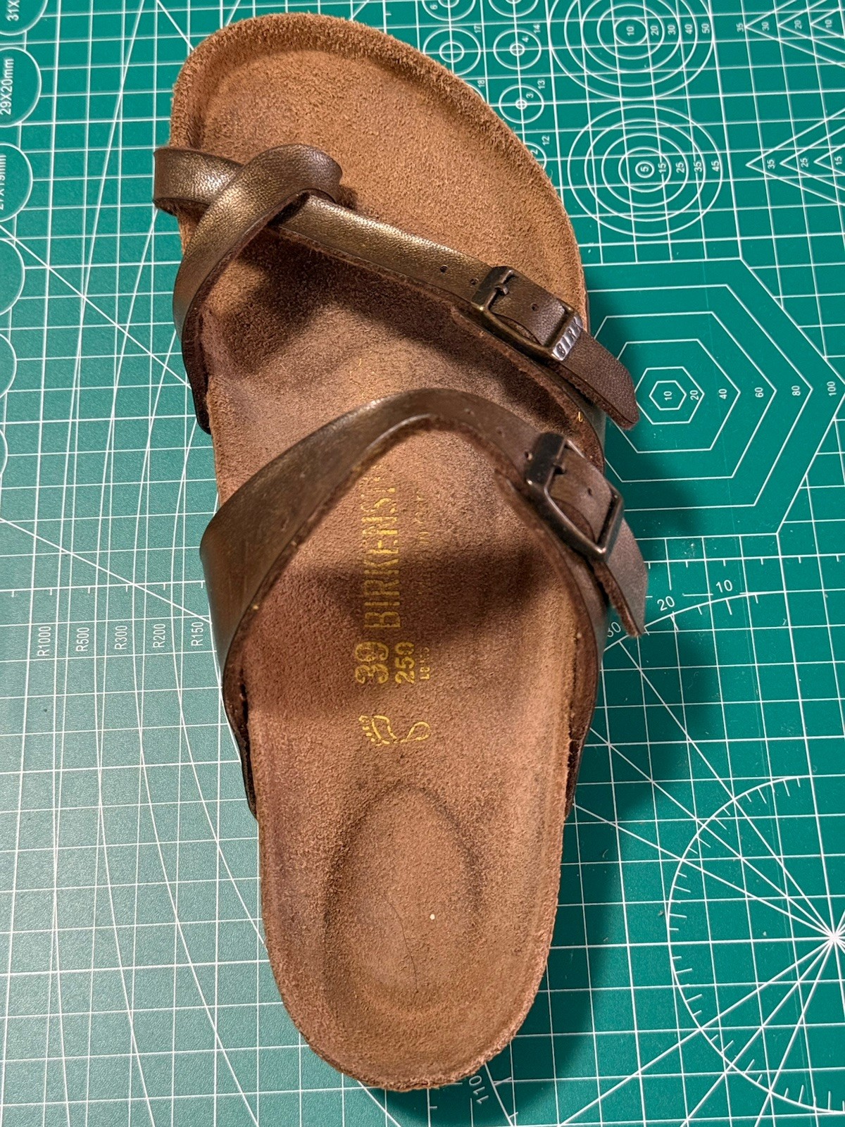 Birkenstock Mayari Birko-Flor EU39/W8-8.5 Regular Good Condition