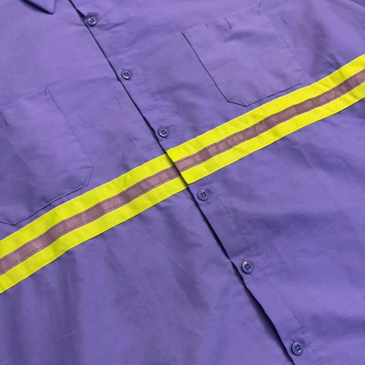 Red Kap Reflective SP24LB5 Button Up Work Shirt
