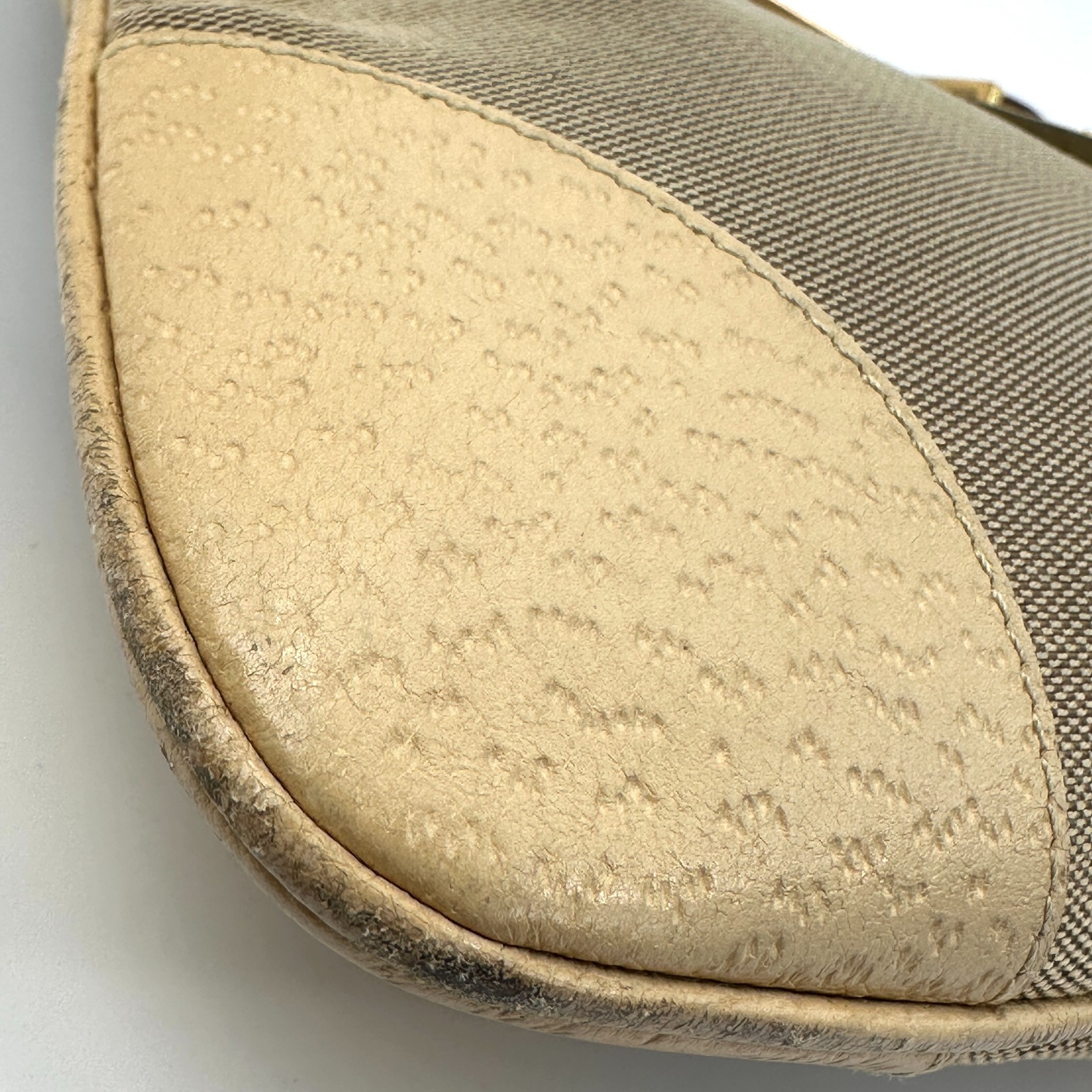 Gucci bamboo jackie shoulder bag Purse Canvas Authentic