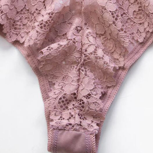 Pack Of 5 Sexy Womens Panties Thongs Sheer Lace Thongs String Bikinis Intimates