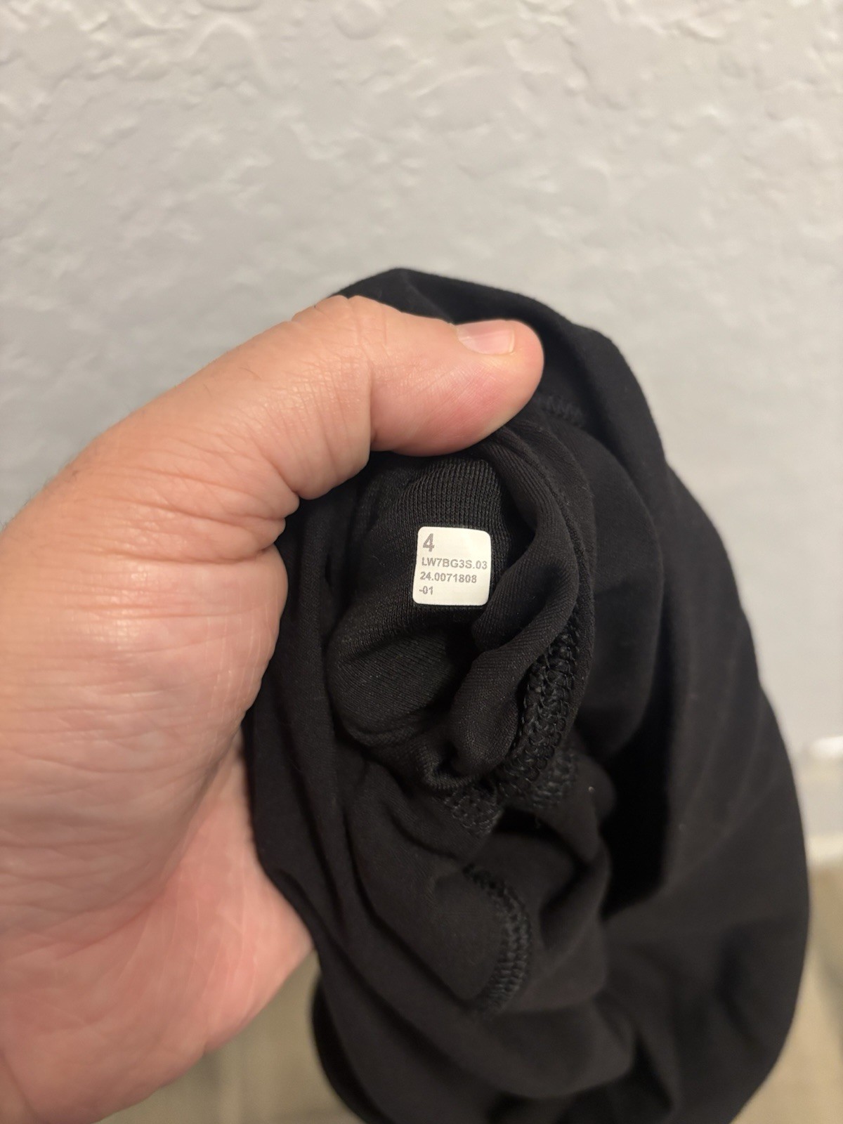Lululemon Align HR Short 6″ Black New Size Tag Size 4 Nulu Fabric