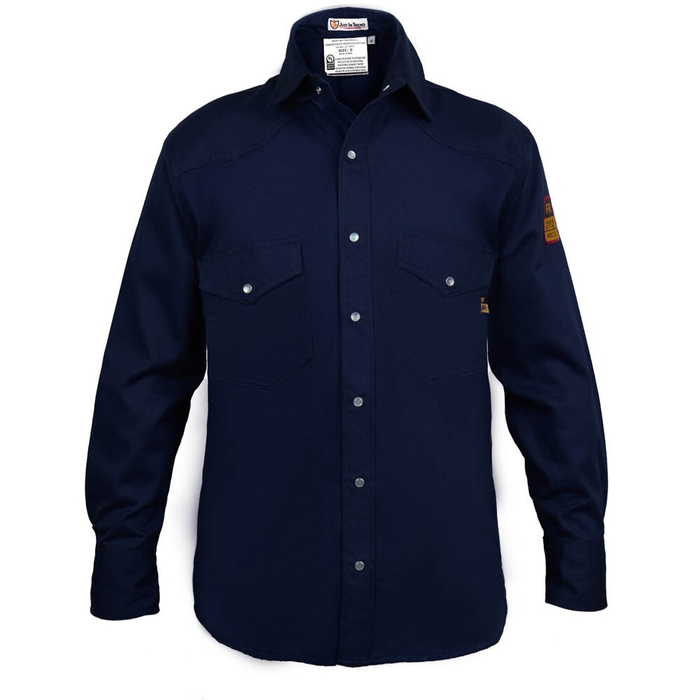 Flame Resistant Shirt FRC – 100% Cotton blend, 7 oz., Light Weight