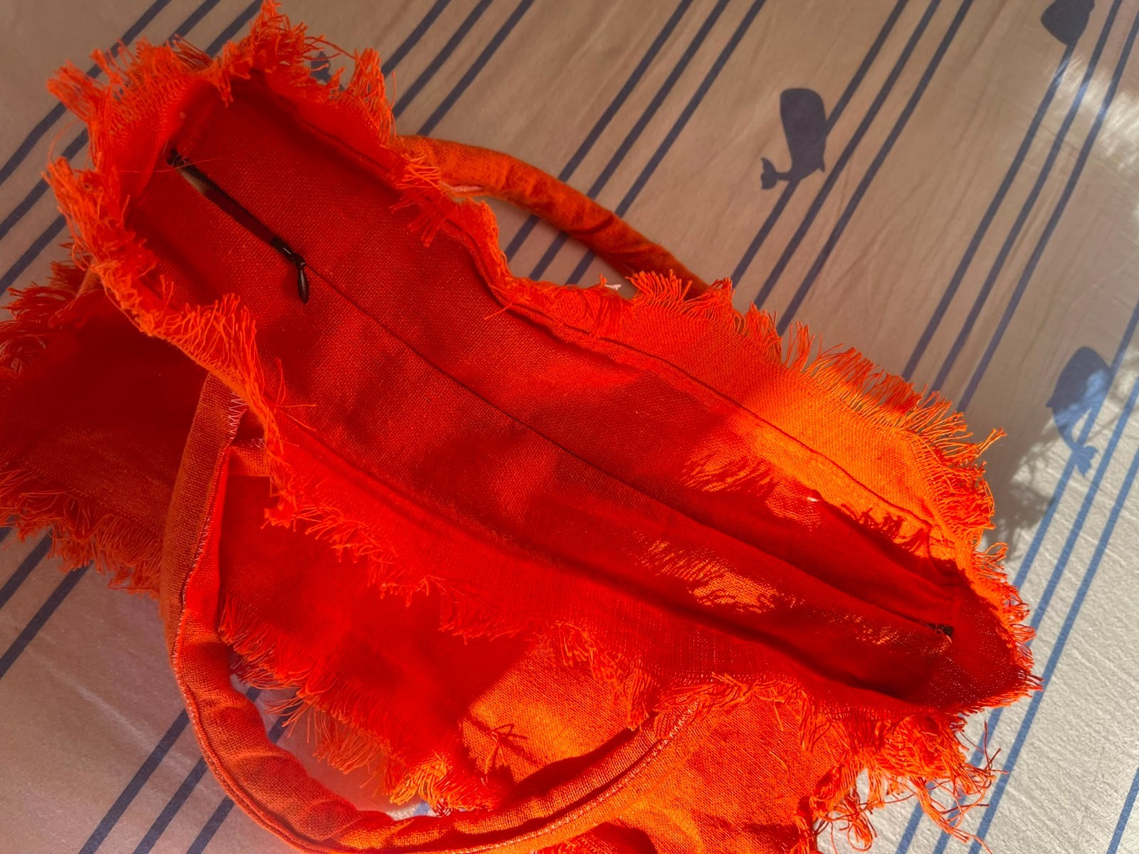 Summer Vibes by Guru Handbag – Size 32x25x11cm – Orange – New