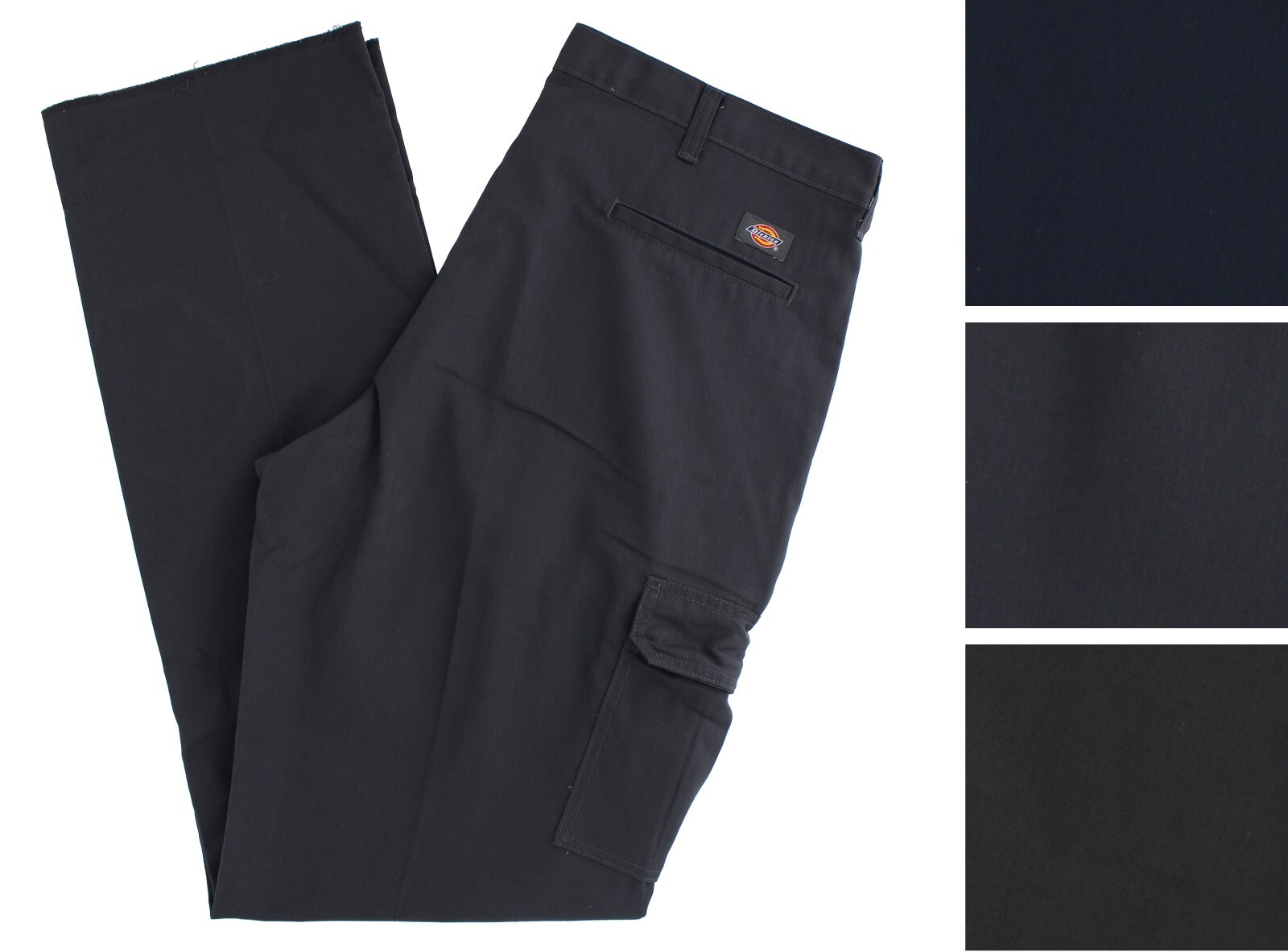 Dickies Men’s Cargo Pants Regular Tall Fit 6-Pocket, Work Canvas Pant, Unhemmed
