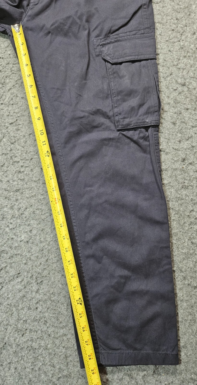 Alamo navy blue cargo pants men size 34×30