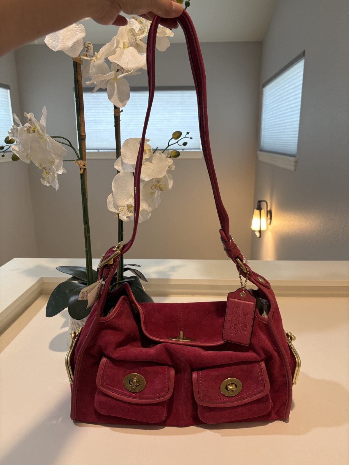 2008 Coach 12797 Pink Bleecker Haversack ***NEW with Tags***
