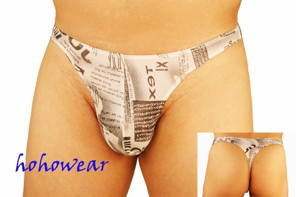 Men’s Sexy Stretch Thong Panties Underwear #174A