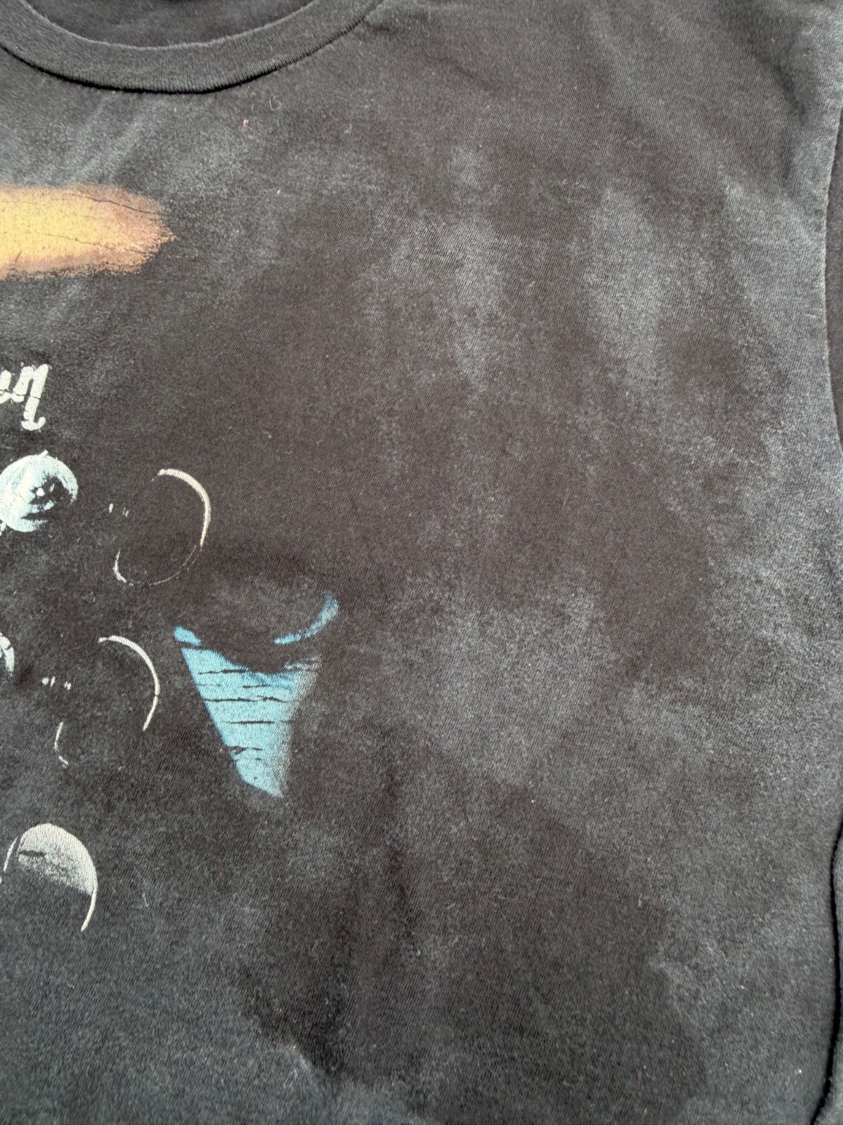 Vintage Y2K Gibson Guitars Joe Bonamassa Promo Men’s Black Faded T-shirt Tee