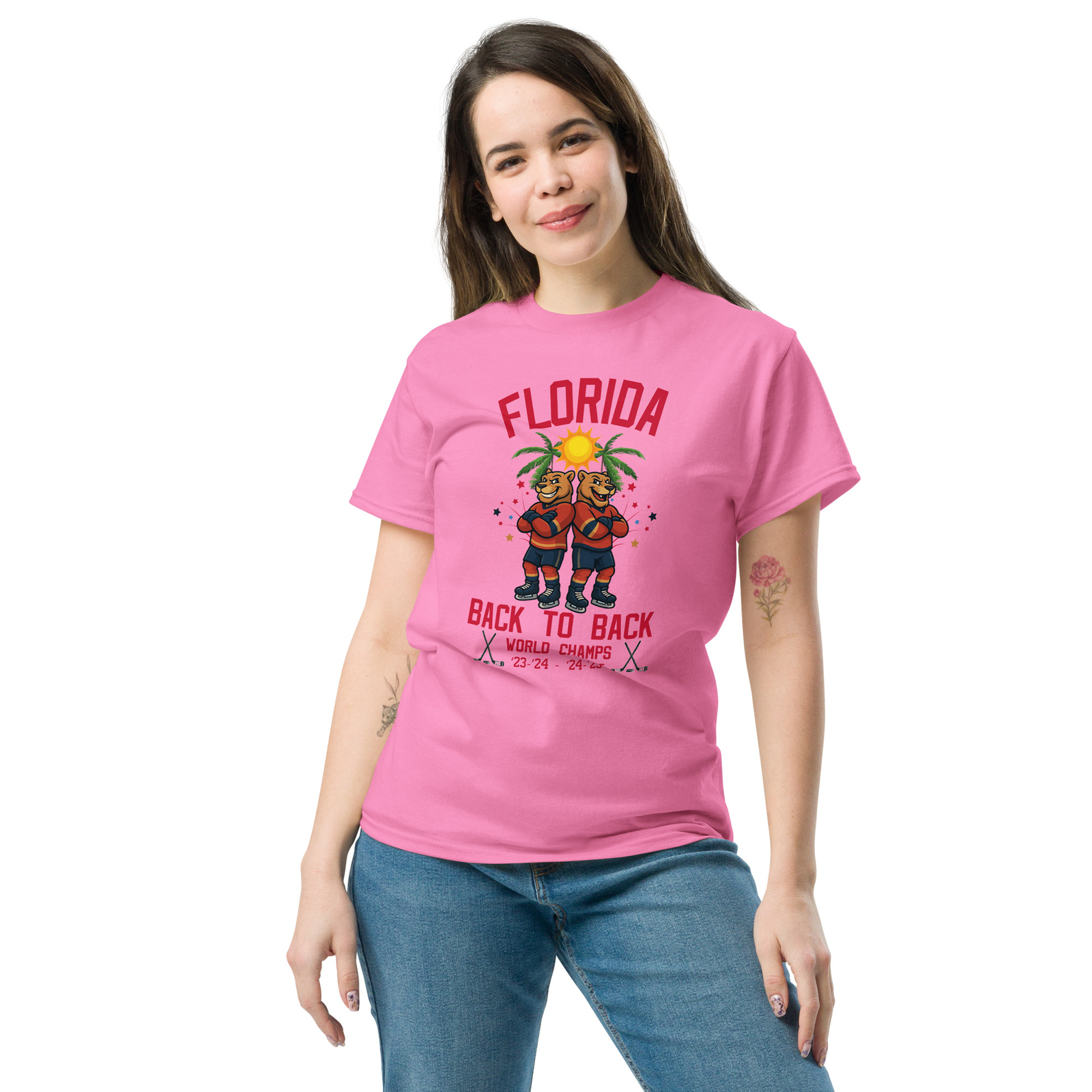 Panthers World Champs Shirt Florida Hockey Playoff Shirt Panthers Back to Back