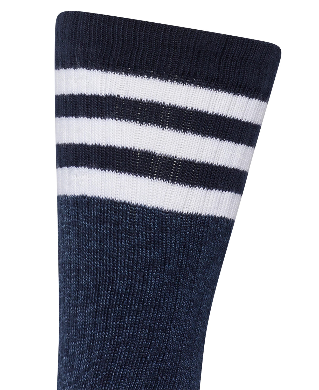 adidas Mens 3-Pack 3-Stripe Crew Socks Size: 6-12 Dark Blue/White 3-Pairs New