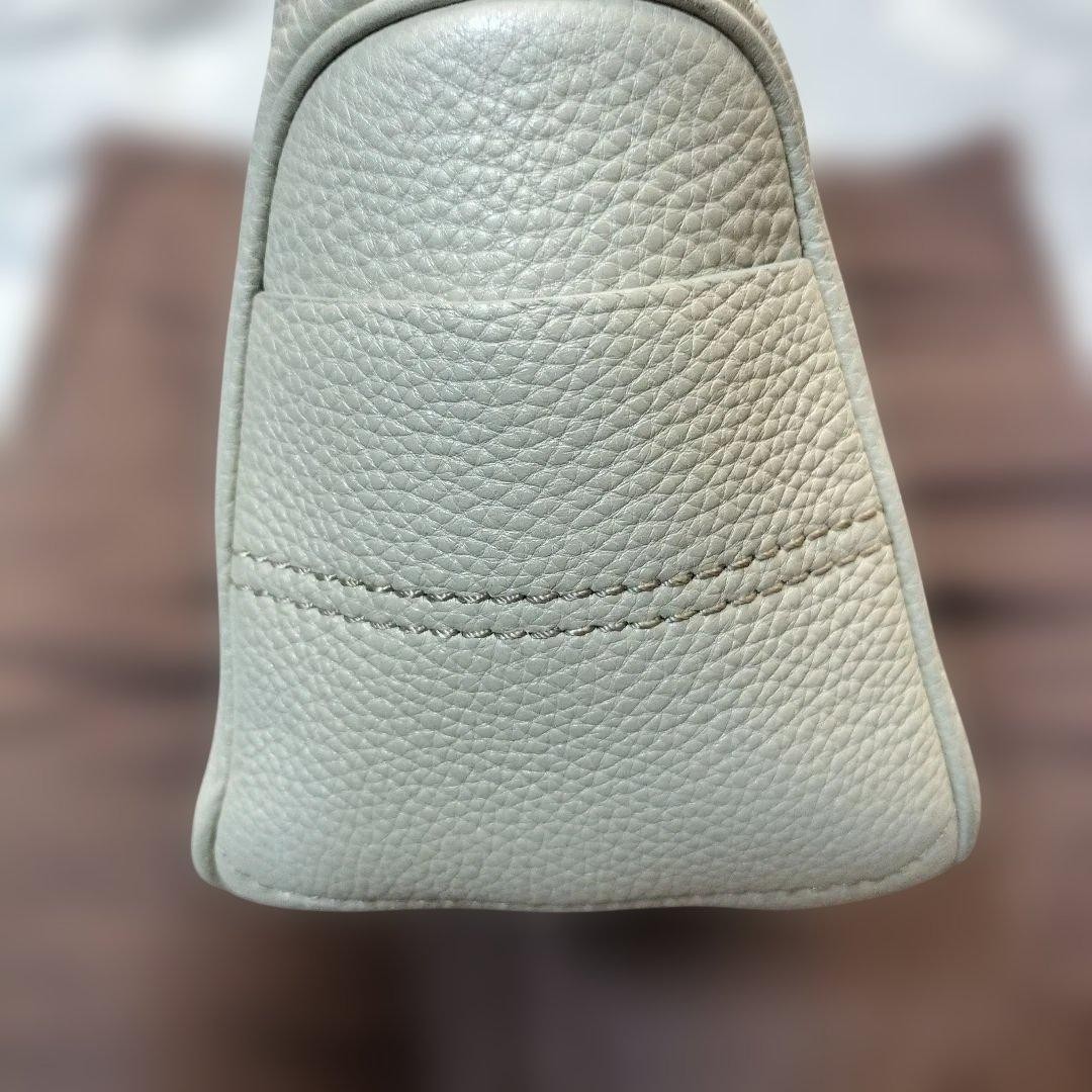 CELINE Boogie Bag Off-White Leather Handbag Women’s Casual Vintage A1338