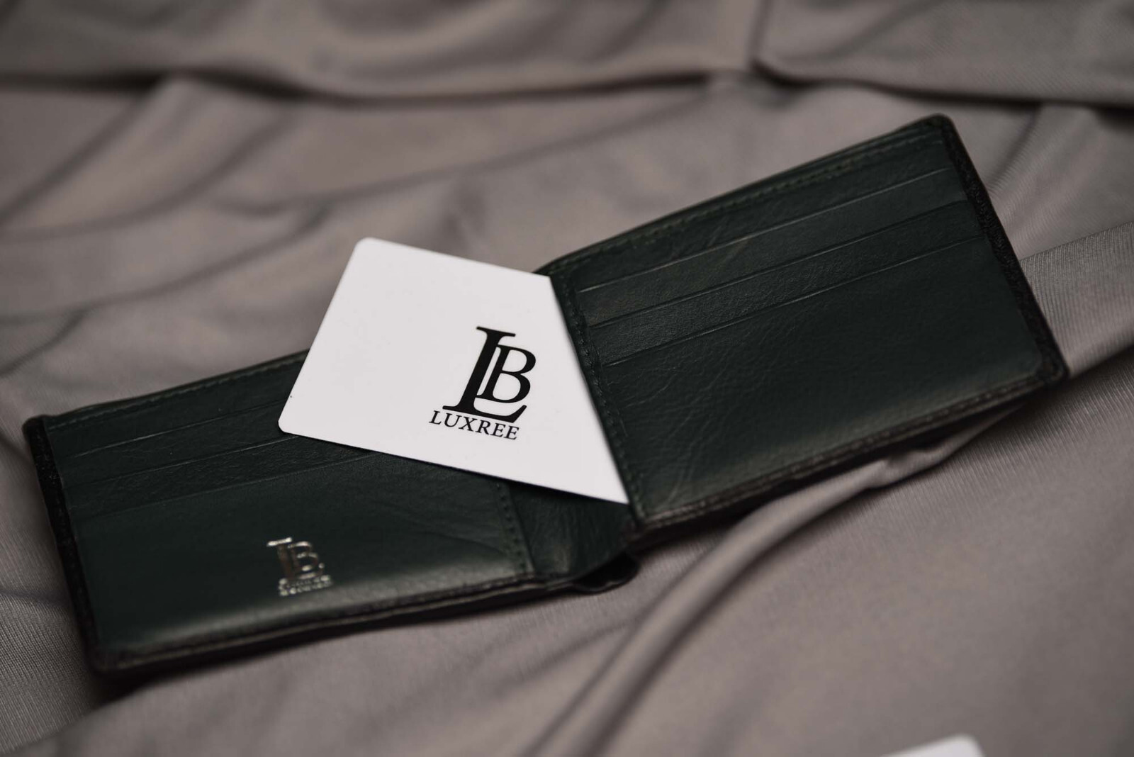 RFID Blocking Mens Genuine Leather Black Flap Credit Card ID Holder Slim Bifold