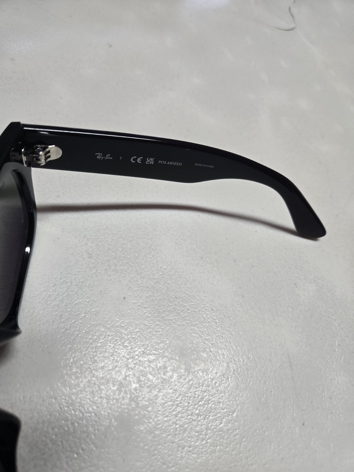 Ray-Ban Mega Wayfarer 2 Black Polarized RB 0832s 901/58 52/21/145 New In Box