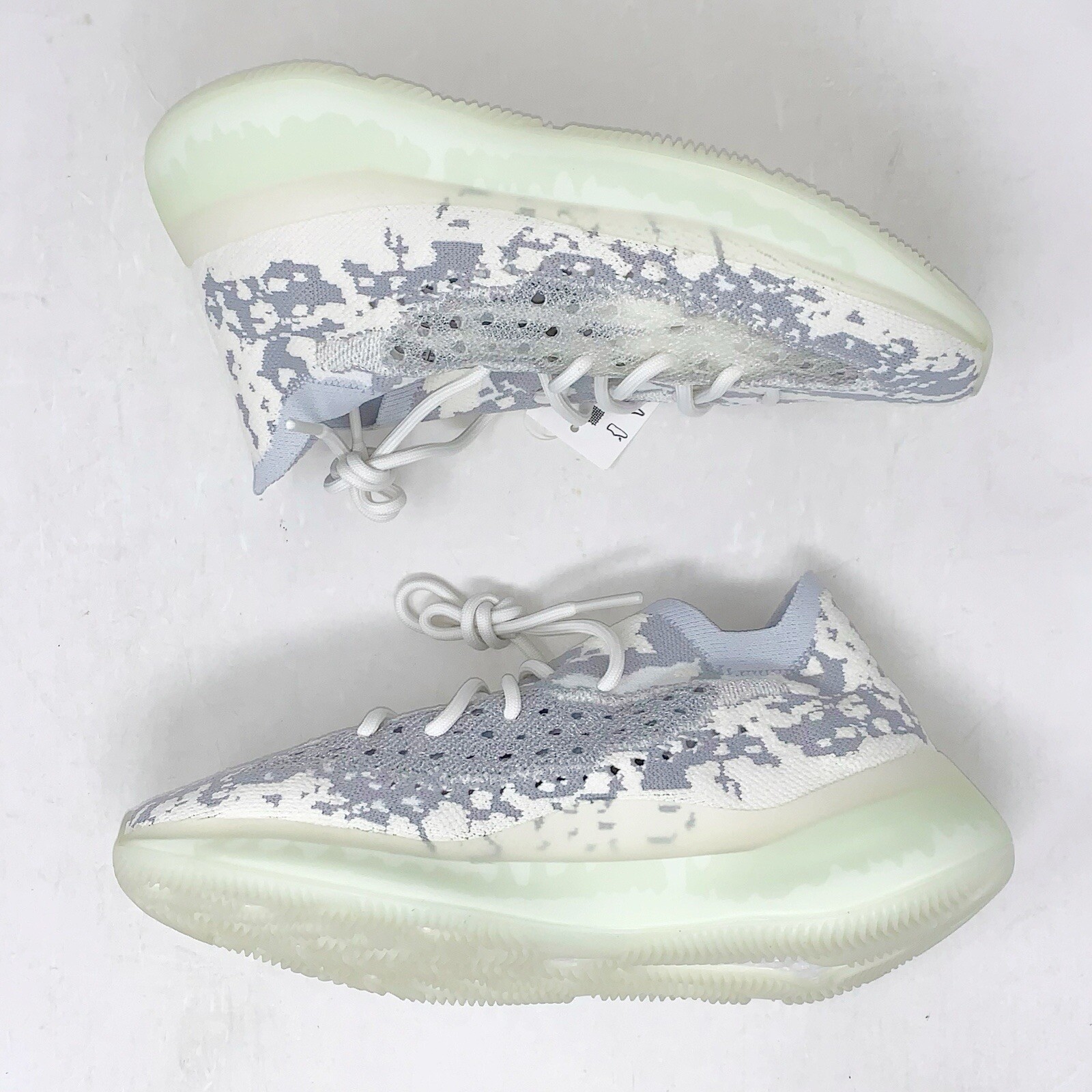 Adidas Yeezy Boost 380 ‘Alien’ Gray White Sneakers, Size 13.5 FV3260 BNIB
