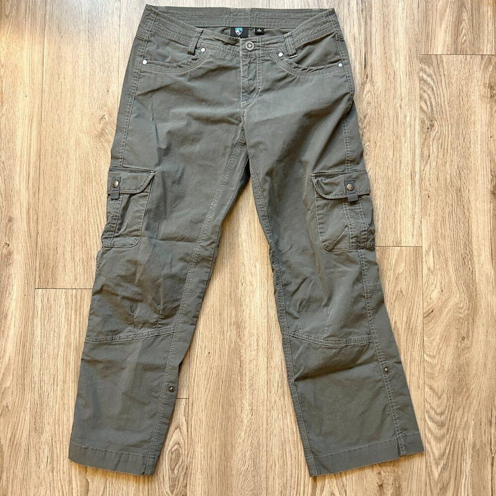 Kuhl Women’s Splash Roll Up Pants in Shadow Gray Size 8