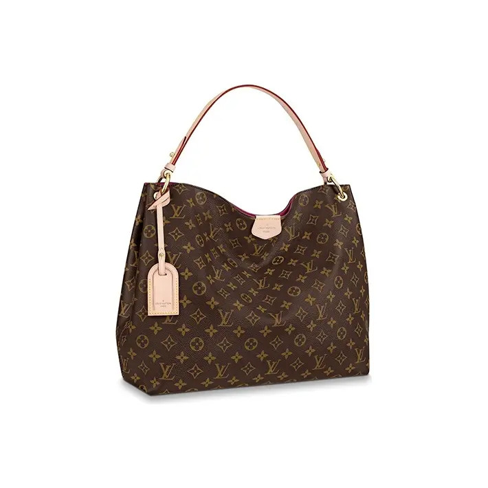 LOUIS VUITTON Graceful Hobo Bag Tote Bag Handbag Medium Women’s 16×5.5×13.7 in