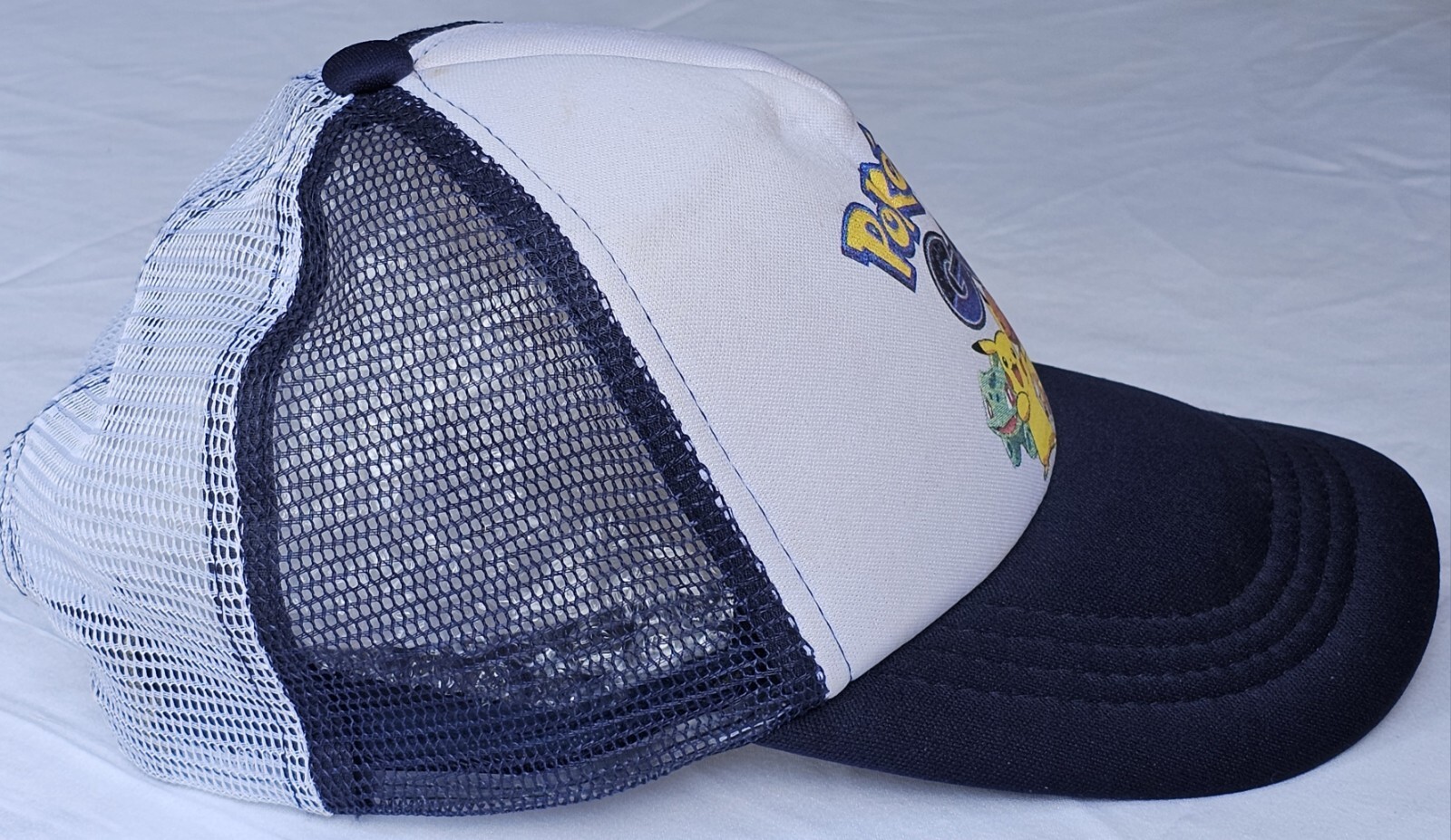 Vintage Pokemon Trucker Hat Pikachu Charmander Squirtle Bulbasaur Snapback