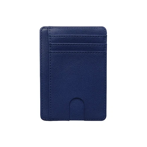 For Men Leather Wallet RFID Blocking Credit Card Holder ID Window Front Pocket