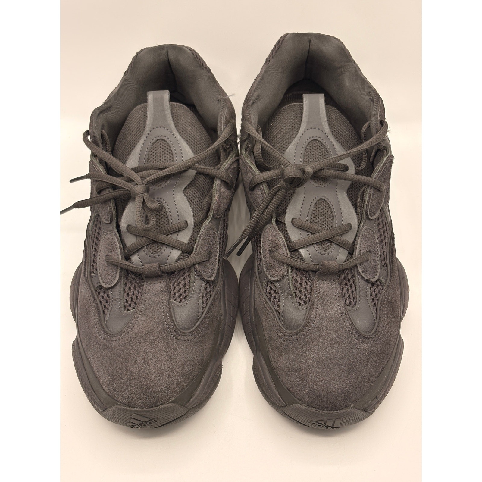 ADIDAS YEEZY 500 Utility Black Sneakers Sz 12
