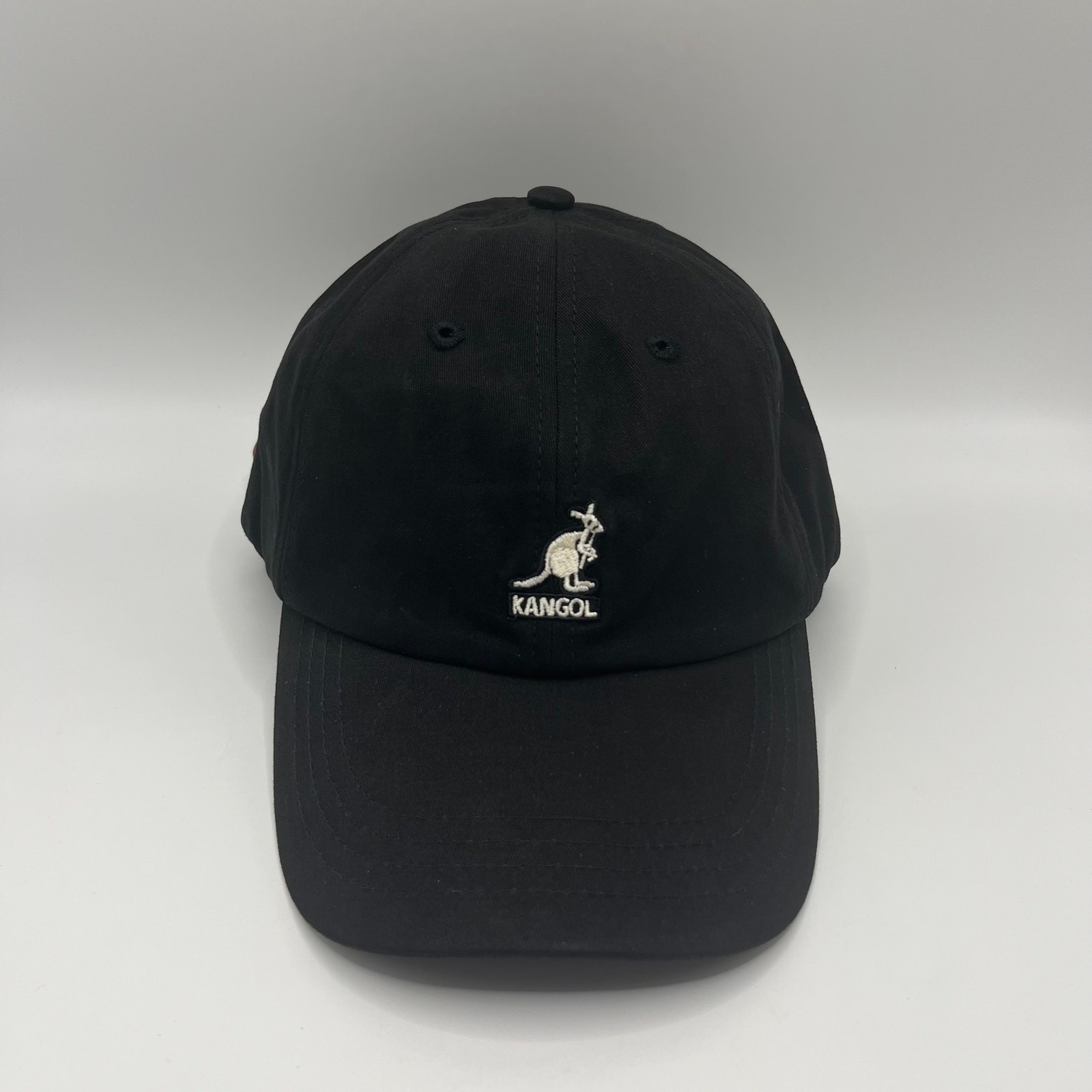 2 Pcs Kangol Baseball Cap Embroidered Logo Adjustable Cotton Dad Hat