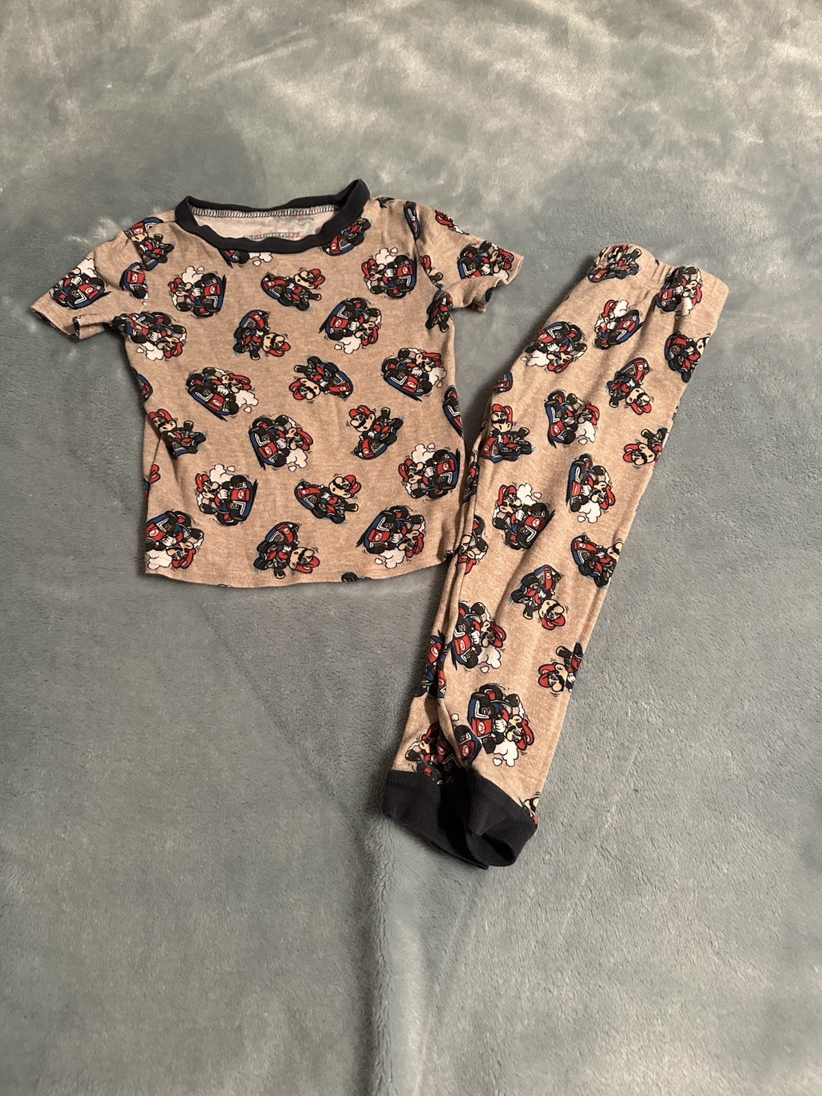 Nintendo Mariokart Snug Fit 2-Piece Cotton Pajamas 4T