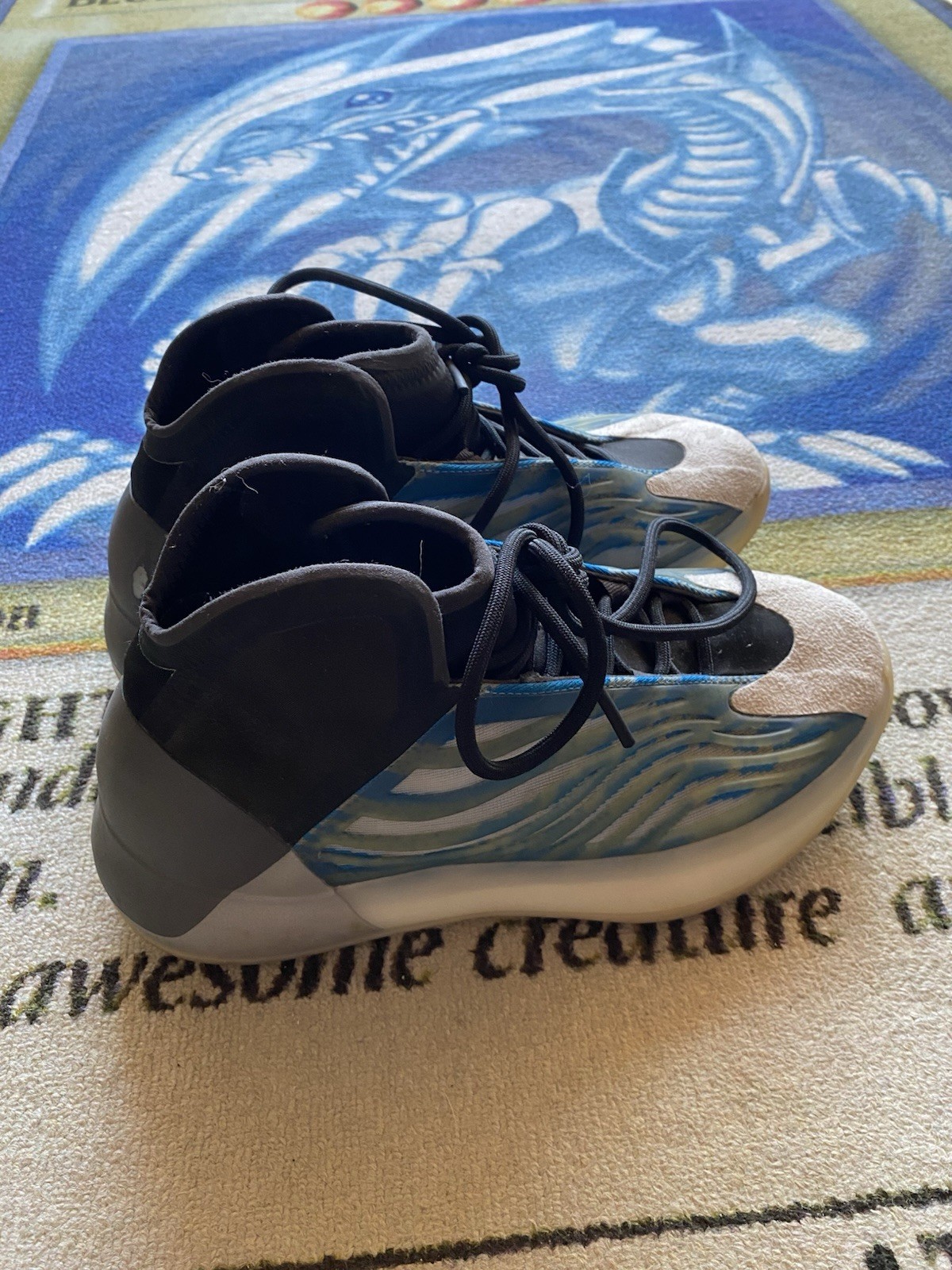 Adidas Yeezy Boost QNTM BSKTBL Quantum Basketball Frozen Blue Men’s Sz 8.5