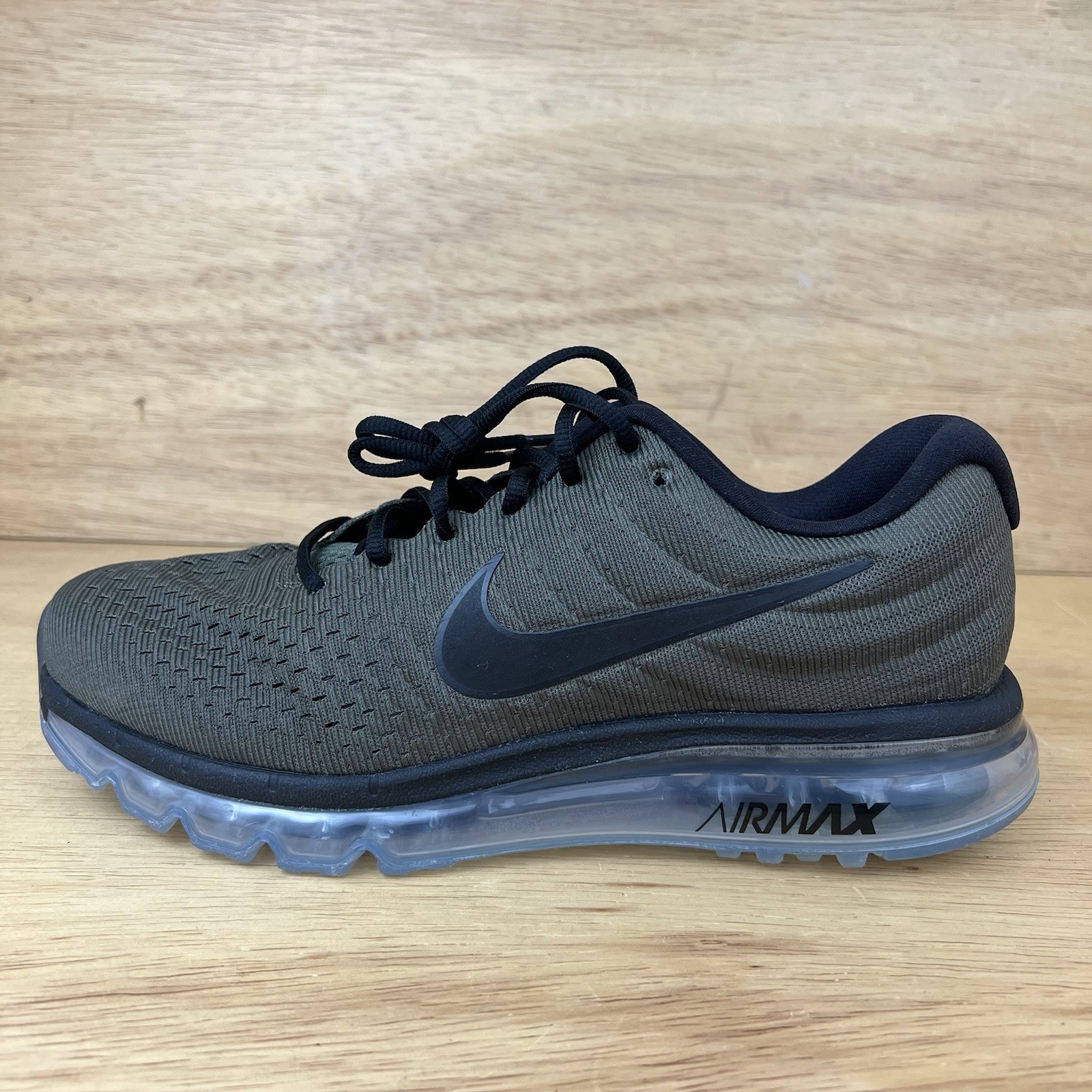 Nike Air Max 2017 Cargo Khaki Olive Green 849559-302 Men’s Size 8.5