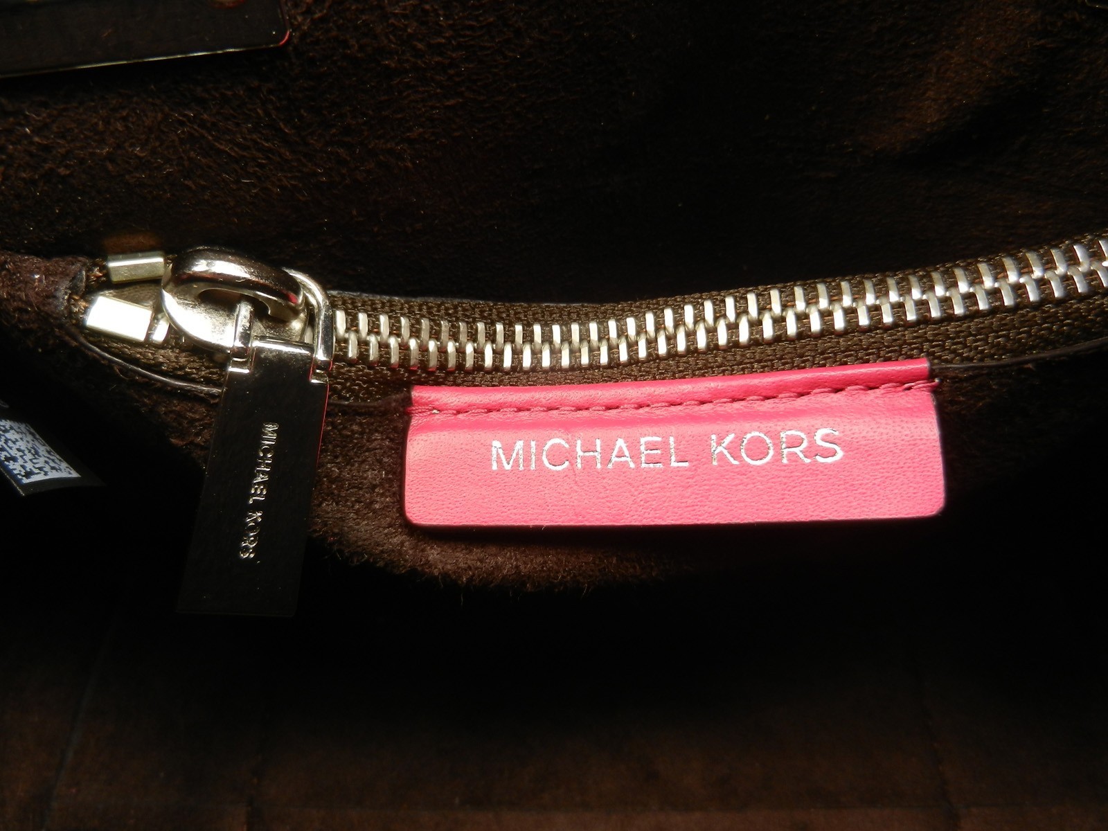 MICHAEL KORS Nolita Ultra Pink Smooth Leather Mini Crossbody Messenger Bag NWOT