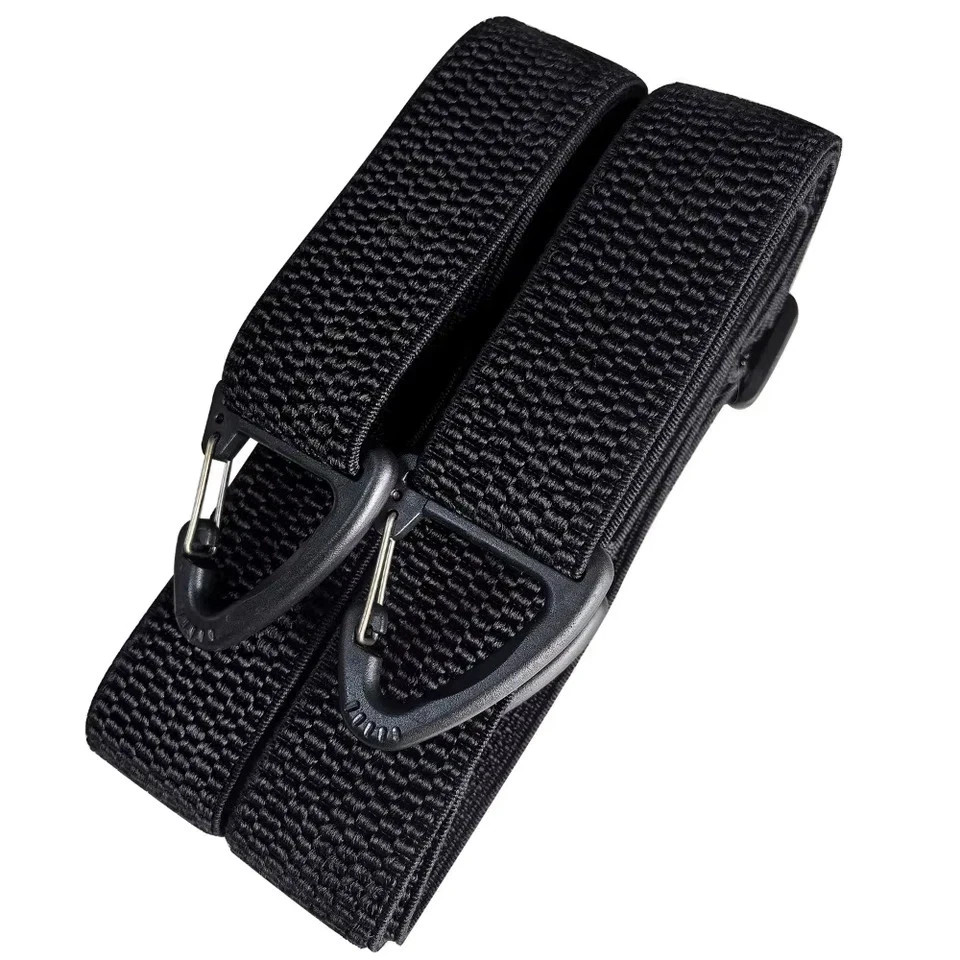 Heavy Duty Elastic Suspenders for Men Trouser Pants Braces Strap Work Belt USA