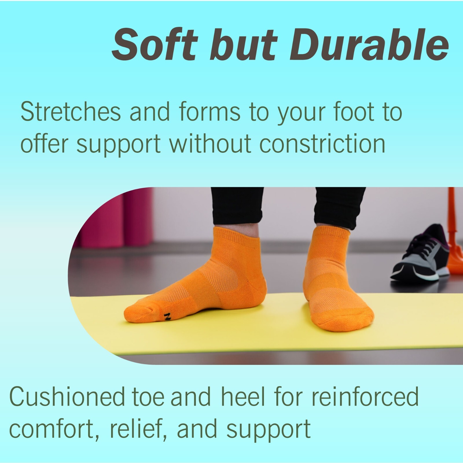 Unisex Rayon from Bamboo Fiber Sports Superior Wicking Athletic Quarter Socks