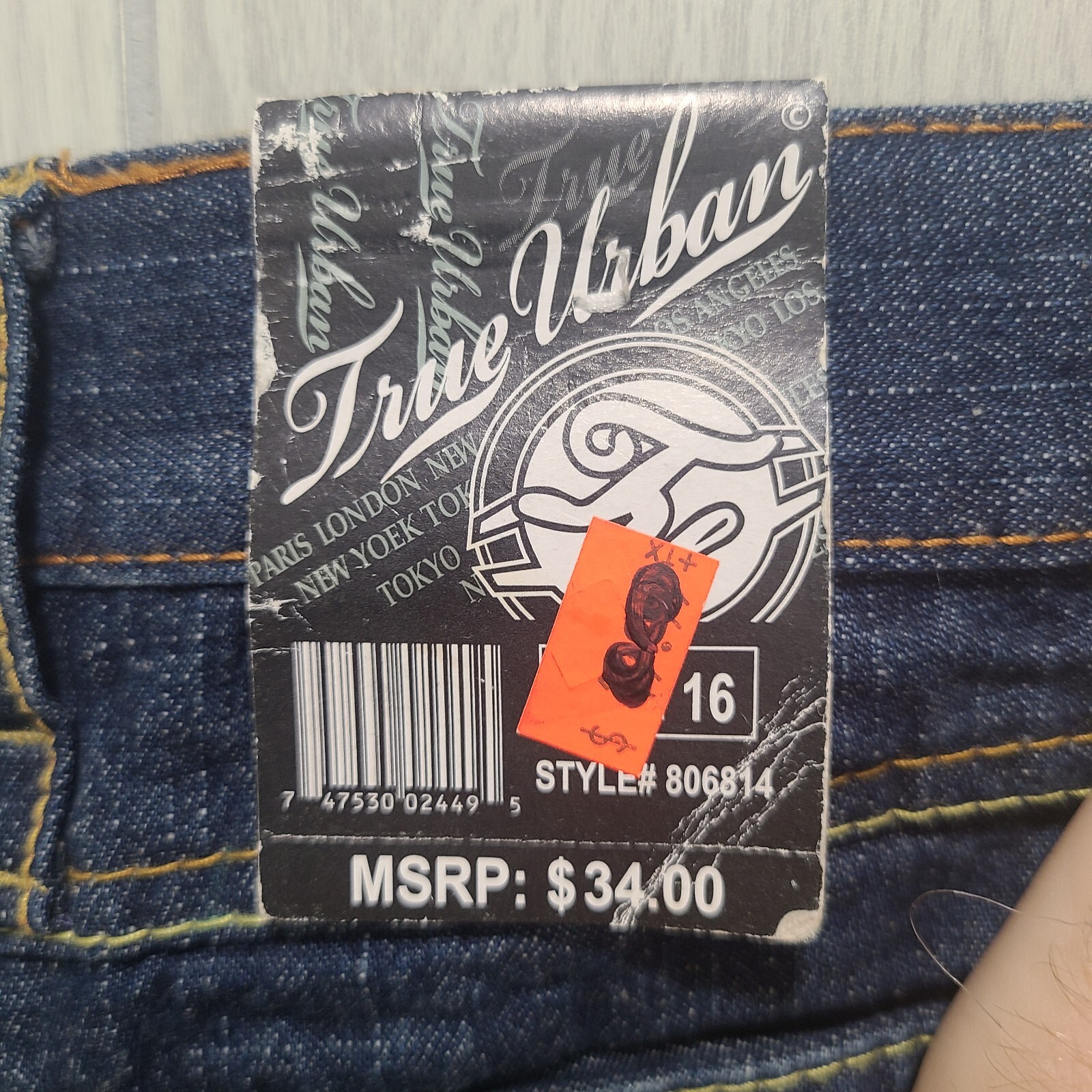 True Urban Shorts Size 16 806814 Y2K 90s Hip Hop Streetwear Skater Grunge