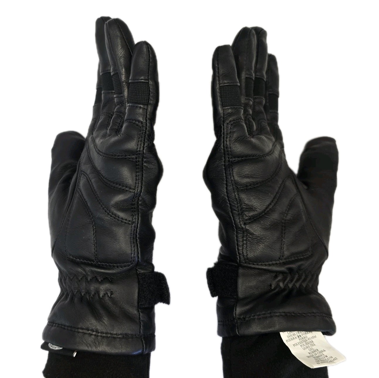 Harley-Davidson FXRG Womens XL Leather Motorcycle Riding Waterproof GTX Gloves