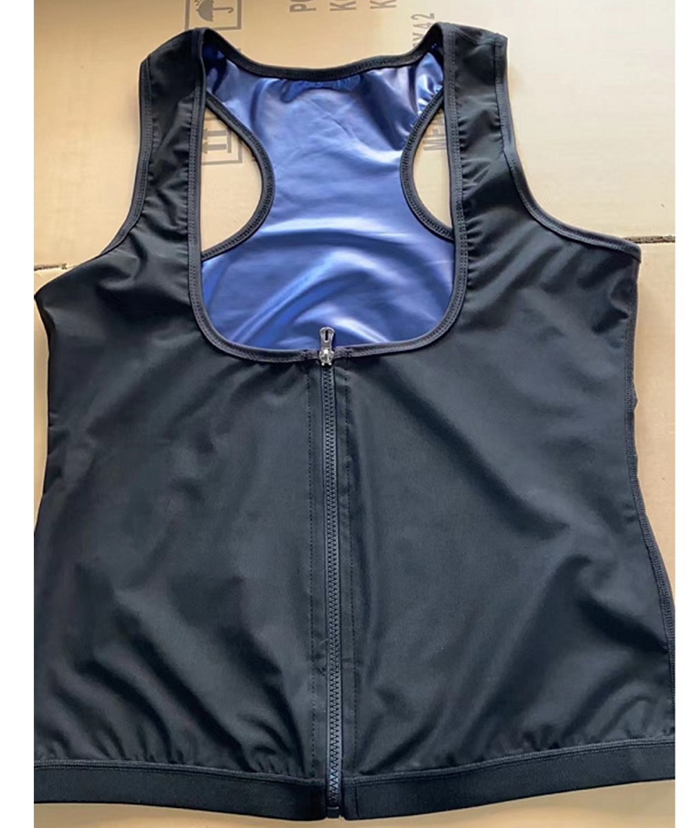 Women Body Shaper Corset Sauna Sweat Suit Sleeve Hot Polymer Waist Trainer Vest