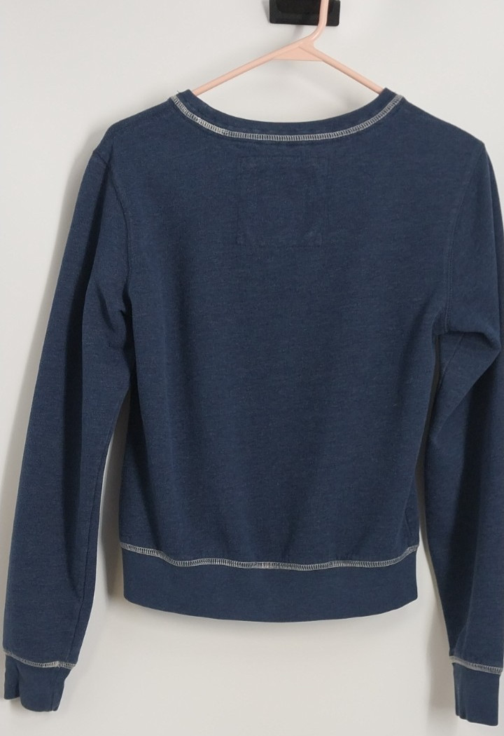 2008 Peace Fleece Victoria’s Secret Pink Sweatshirt Mallcore Blue Women’s Small