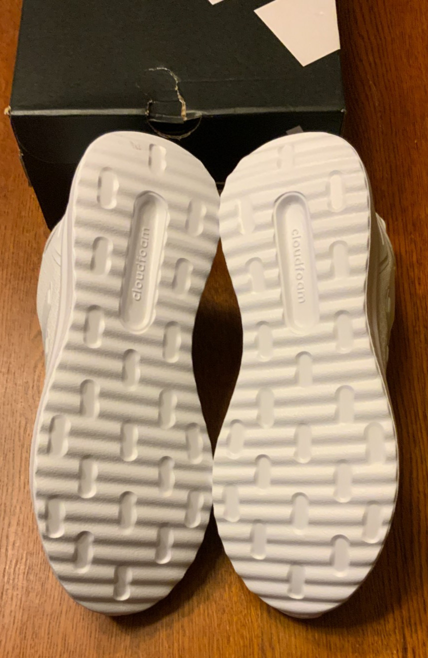 Adidas Kids’ X_PLR Path, Style# ID0255, Size 5, Color White/Grey