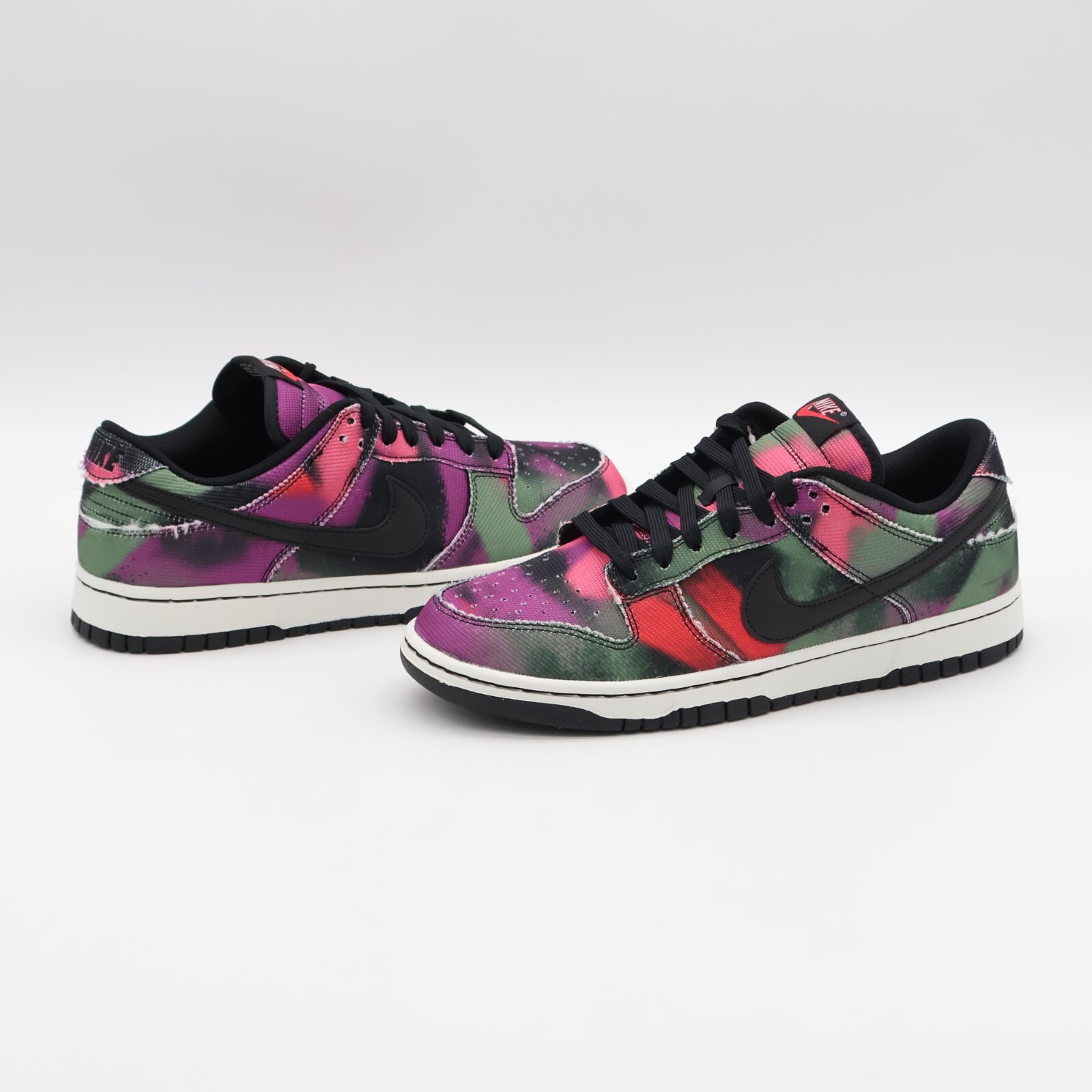 DM0108-002 Nike Dunk Low Graffiti Pink Black Sage Ash Green Tie Dye (Men’s)