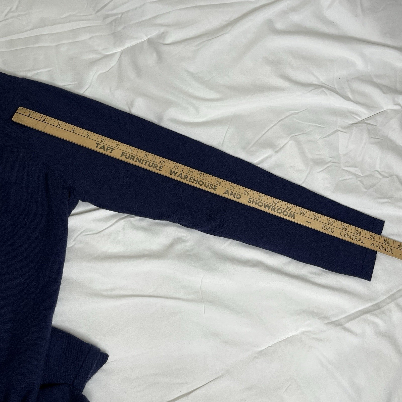 Laurie Felt Sweater Lightweight Sz XL Navy Layer Preppy Office Basic Minimalist