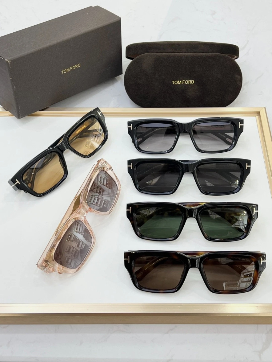 Tom Ford FT1203 Sunglasses – Icon Collection, Premium Acetate Frame, Size 54□19-