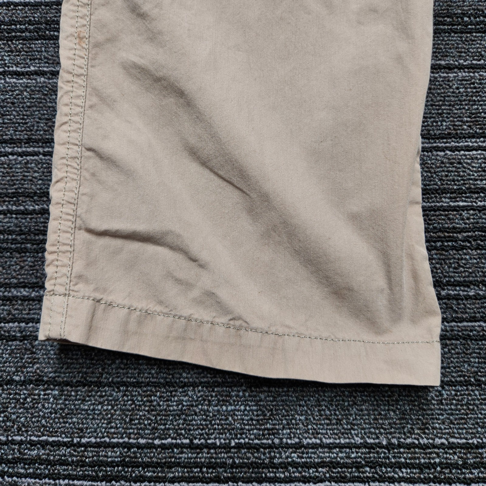 Sonoma Life + Style Convertible Cargo Hiking Pants Mens 36×32 Zip Off Khaki Tan