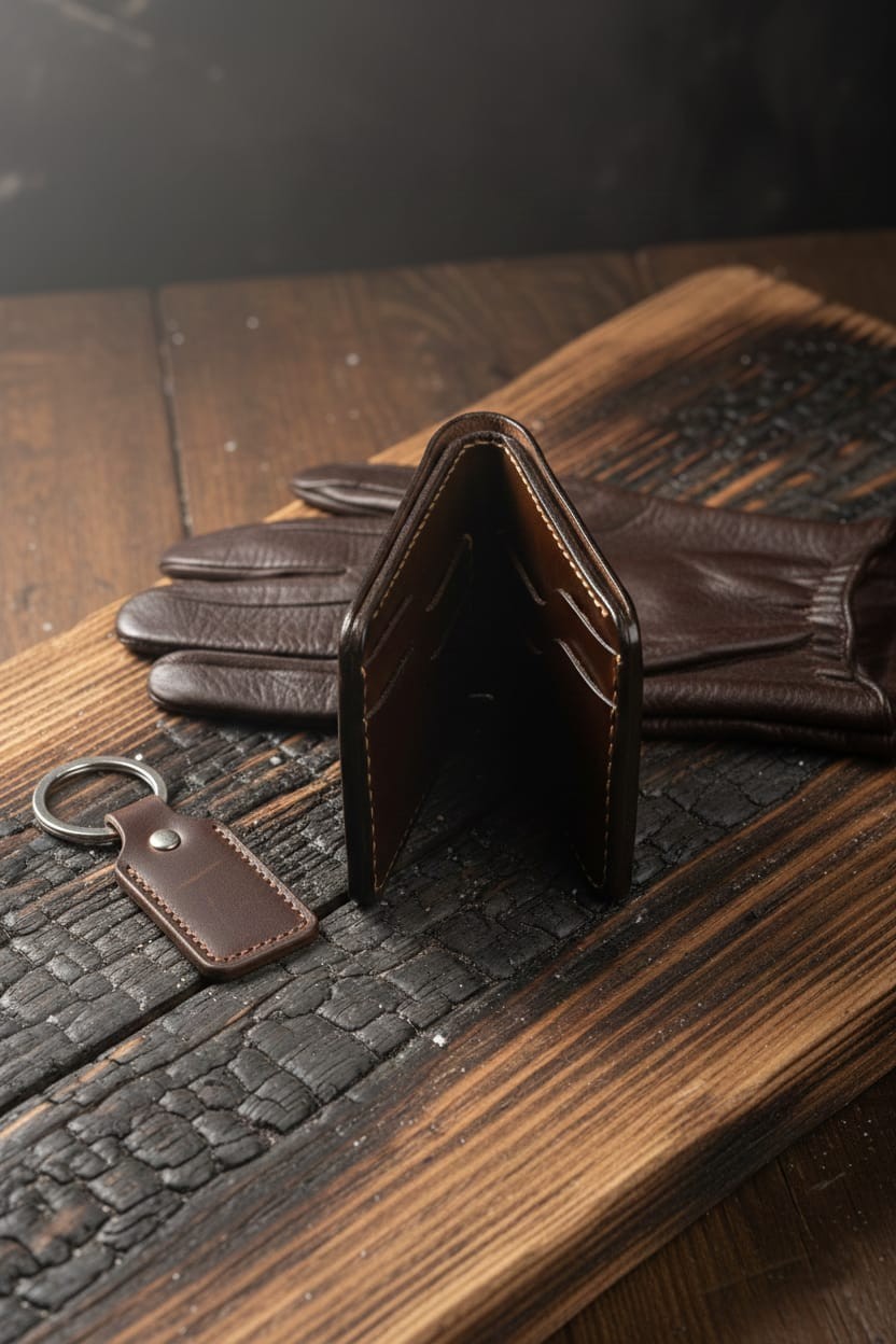 Full Grain Leather Wallet, Handmade Bifold Leather Wallet Premium Quality